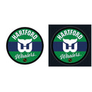 Hartford Whalers Hockey Large Round Vintage Edgelite LED Decor