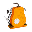 LED Wood "Happy Halloween" Haunted Pumpkin House Table Decor
