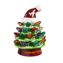 4" Mini LED Tabletop Christmas Tree, Virginia Tech,8led903mt