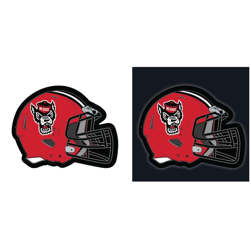 North Carolina State University College Helmet Edgelite LED Decor