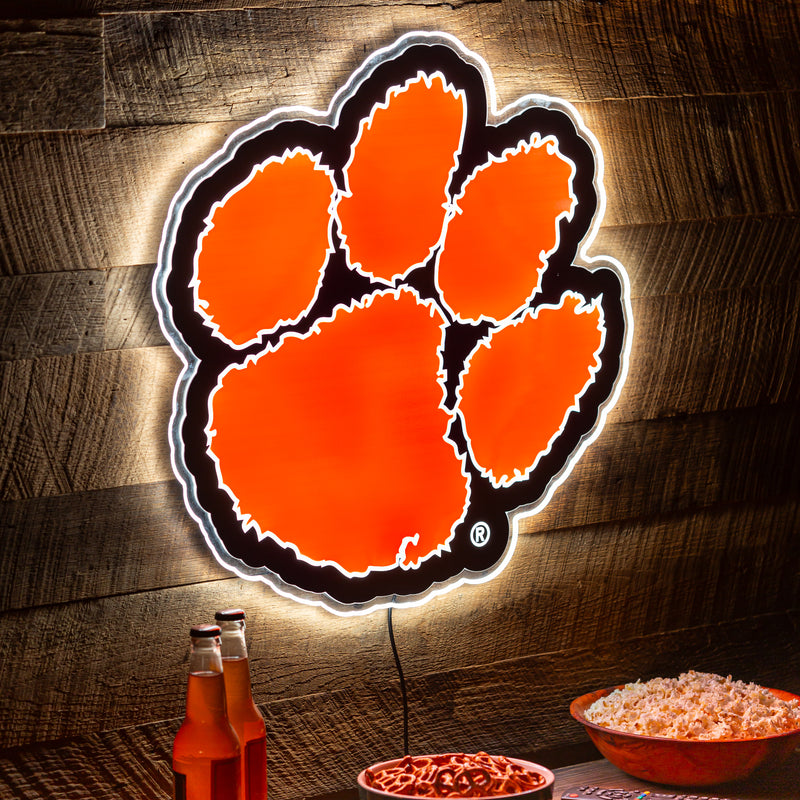 Clemson University College Mascot Glazelite LED Decor