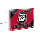 Desklite LED Decor, Rectangle, College Football, University of Georgia