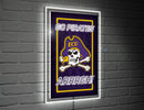 22"H x 14"L NeoLite Wall Decor, Rectangle, East Carolina University,8led915nlrt