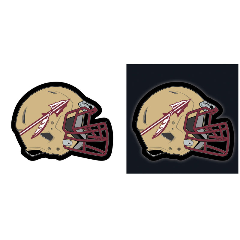 Florida State University College Helmet Edgelite LED Decor