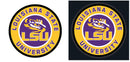 Louisiana State University College Large Round Edgelite LED Decor