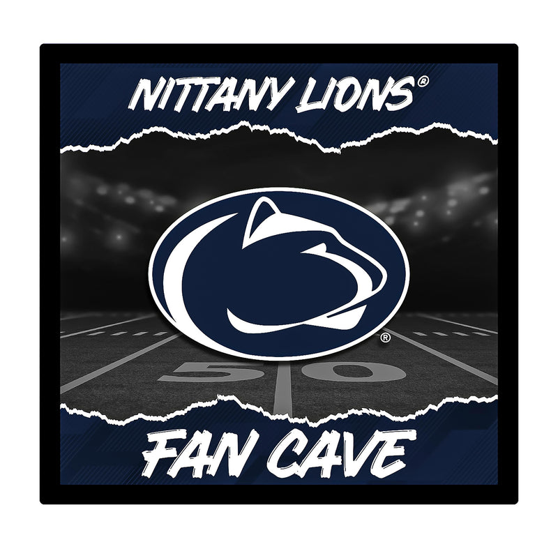 Penn State 23"H x 23"L LED Wall Decor, Edgelite, Square