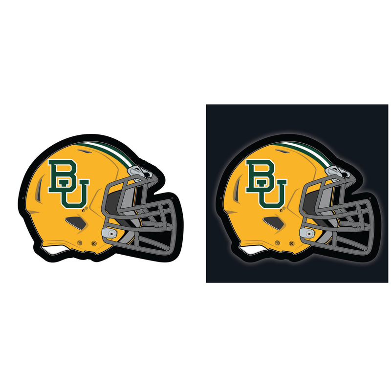 Baylor University College Helmet Edgelite LED Decor