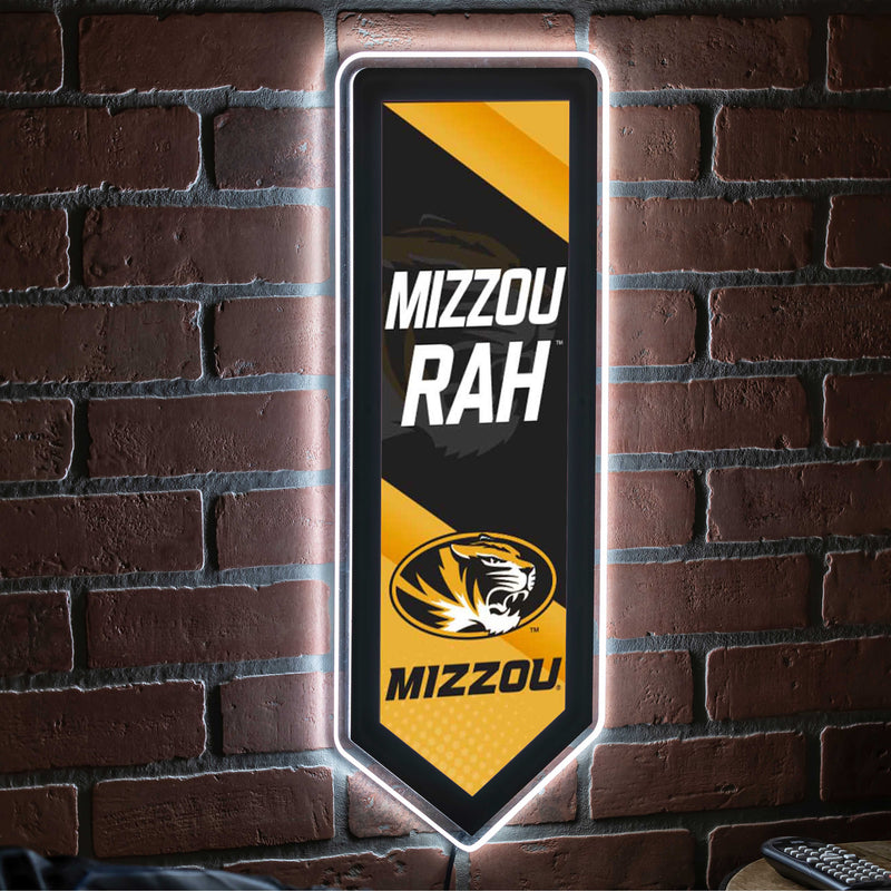LED Wall Decor, Pennant, University of Missouri,8led930pen