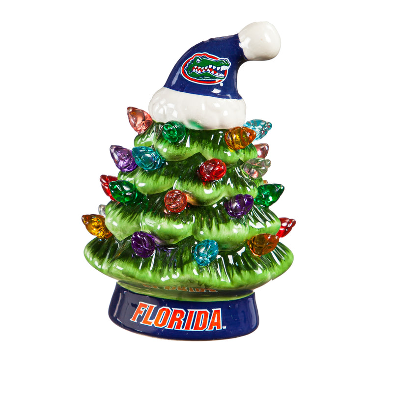 4" Mini LED Tabletop Christmas Tree, University of Florida,8led939mt