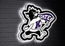 LED Wall Decor, Glazelite, College Mascot, Kansas State University,8led943mas