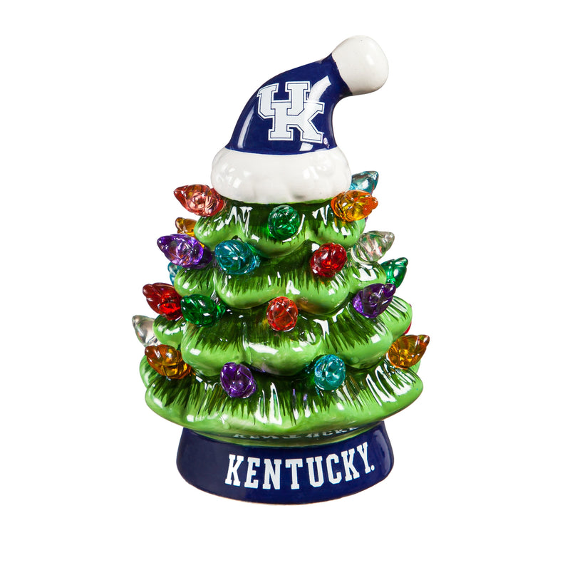 4" Mini LED Tabletop Christmas Tree, University of Kentucky,8led944mt