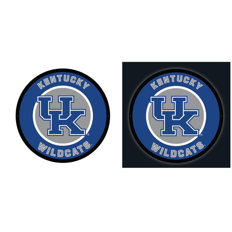 University of Kentucky College Large Round Edgelite LED Decor
