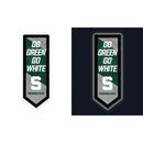 Michigan State University College Pennant Glazelite LED Decor