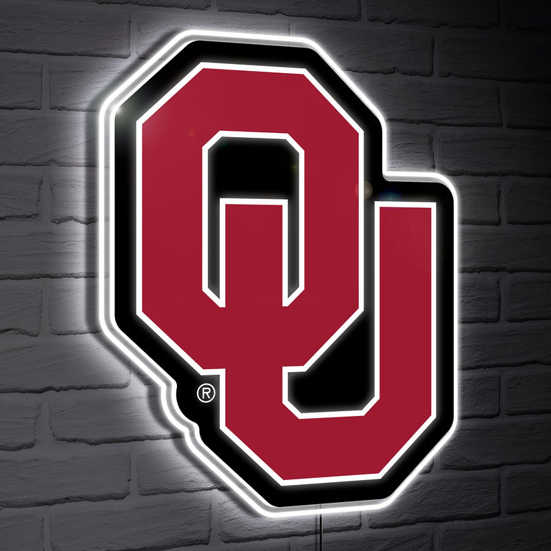 Oklahoma LED Wall Decor, Glazelite, Logo