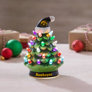 8" LED Ceramic Christmas Tree, University of Iowa,8led980t