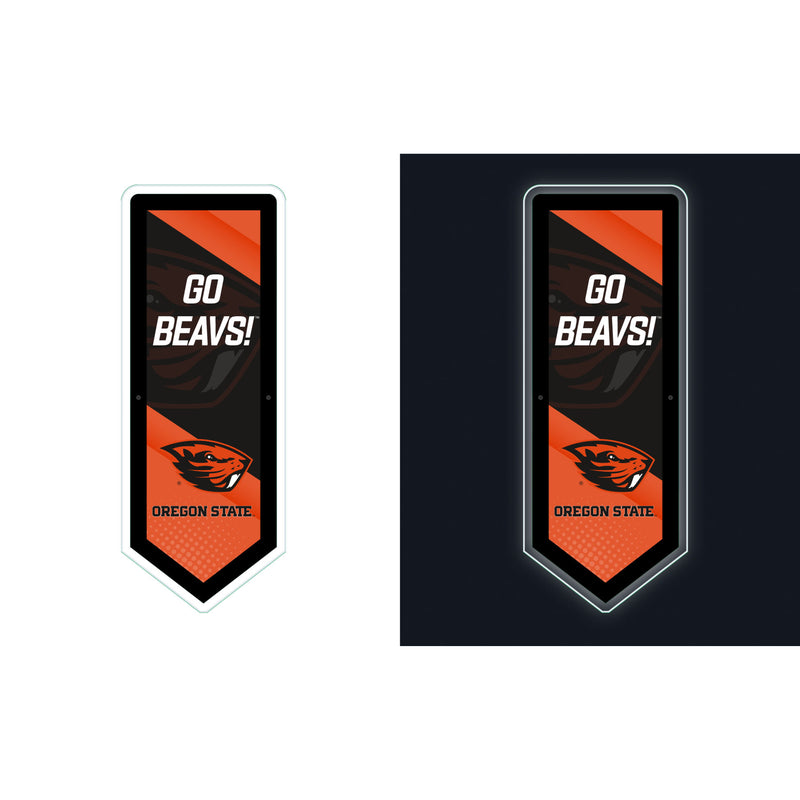 Oregon State University College Pennant Glazelite LED Decor
