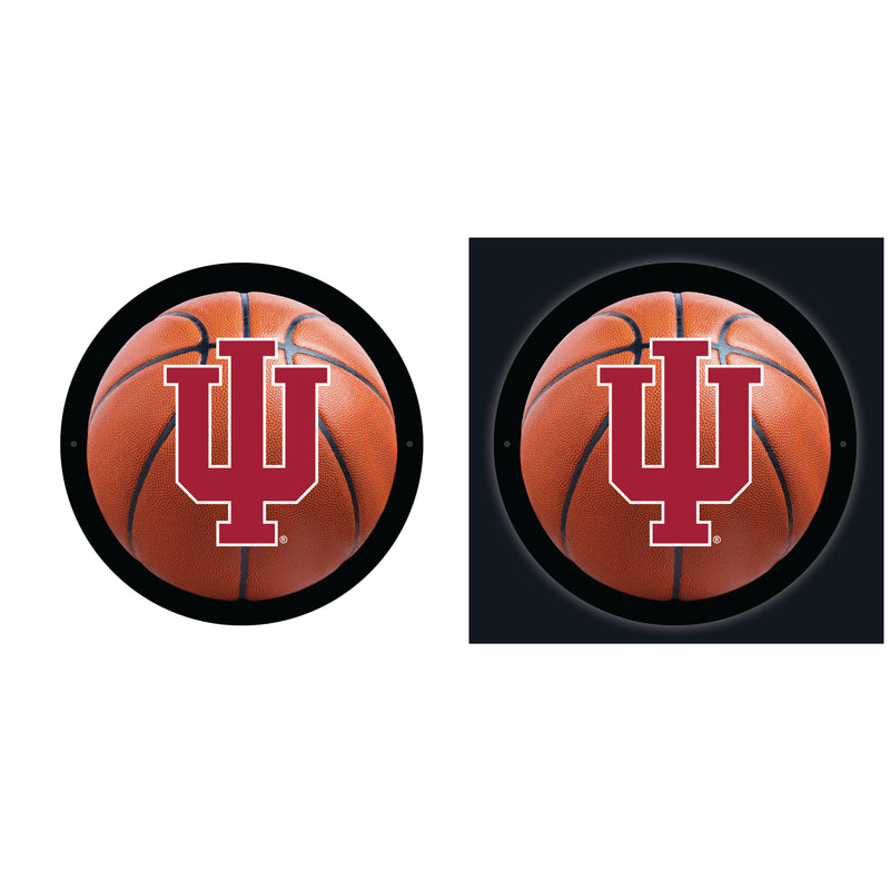 Indiana University College Small Round Edgelite LED Decor