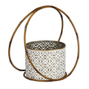 Metallic Tabletop Planters Set of 2