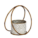 Metallic Tabletop Planters Set of 2