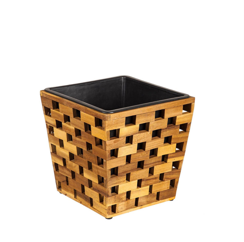 Recycled Wood Planter Set of 3