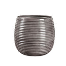 Metal Ribbed Planter, Set of 3