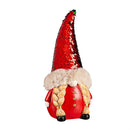 Terracotta Gnome Table Décor with Sequin Hat, 2 Asst: Boy/Girl