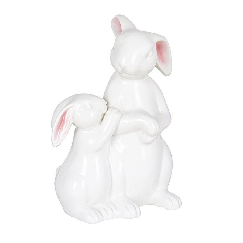 5.75" Ceramic Bunnies Tabletop Décor
