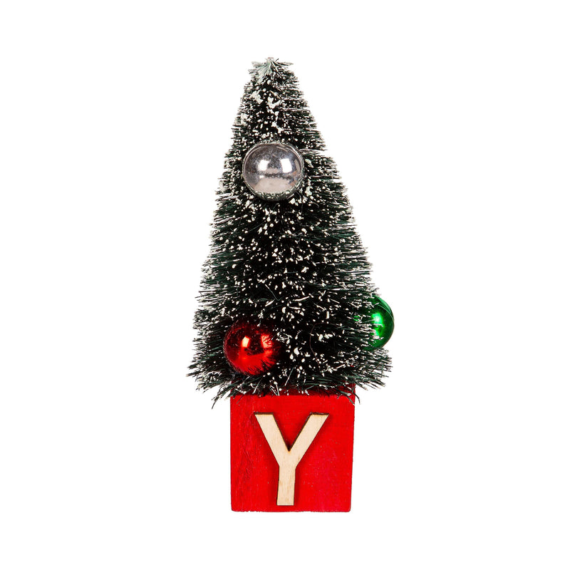 Bottle Brush Tree Table Décor Set, JOY,8taf092