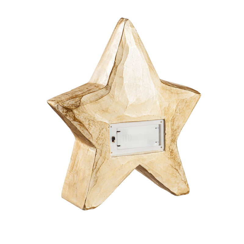 8.5" LED Resin Nativity Star Table Décor,8tal071