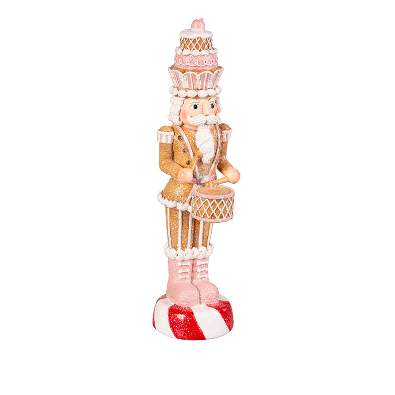 14.5" LED Gingerbread Nutcracker Table Décor,8tal148