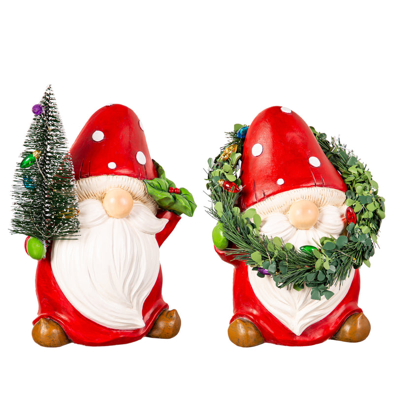 LED Resin Holiday Gnome Table Décor,8tal158