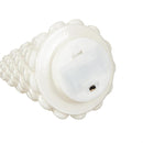 LED Glass Tree Table Decor Set, White