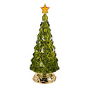 11.5" LED Color Changing Tree with Star Water Lantern