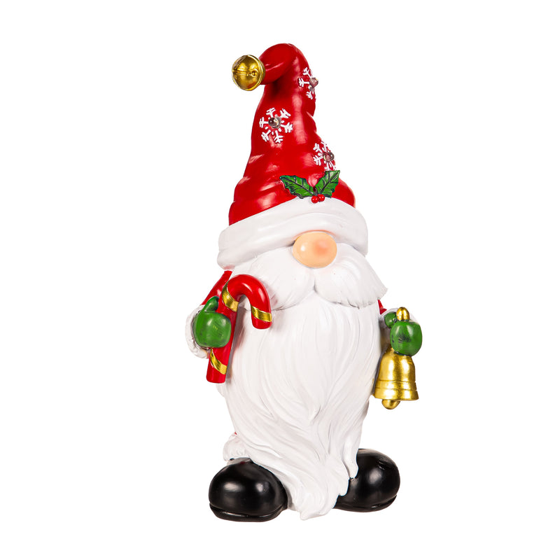 10" LED Resin Christmas Gnome Table Décor,8tal231