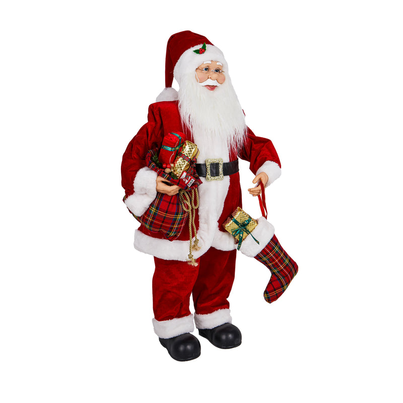 36" LED Dancing Santa Claus with Music,8tal246