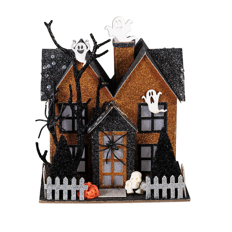Haunted House LED Table Decor, 8.25"H
