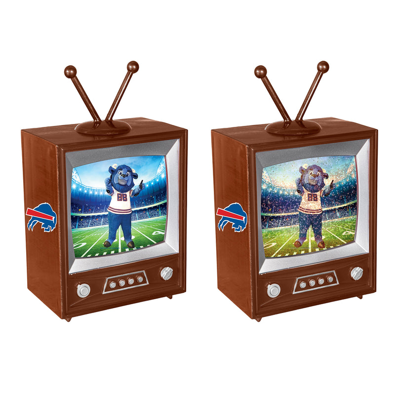 Buffalo Bills Vintage TV Water Lantern