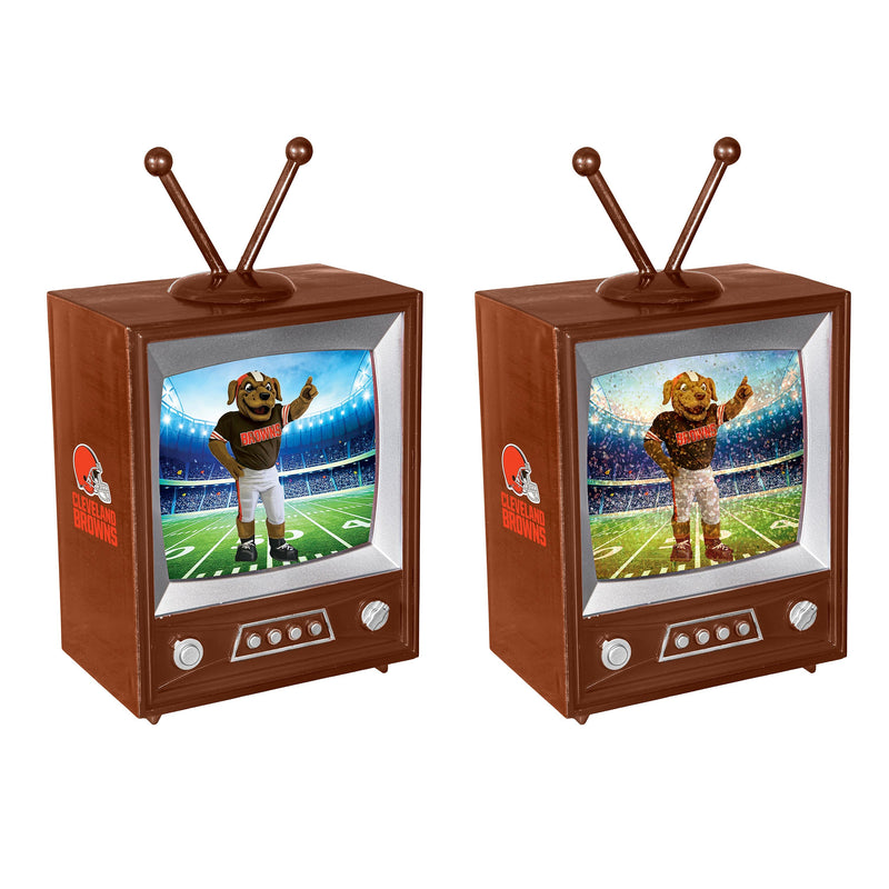 Cleveland Browns Vintage TV Water Lantern