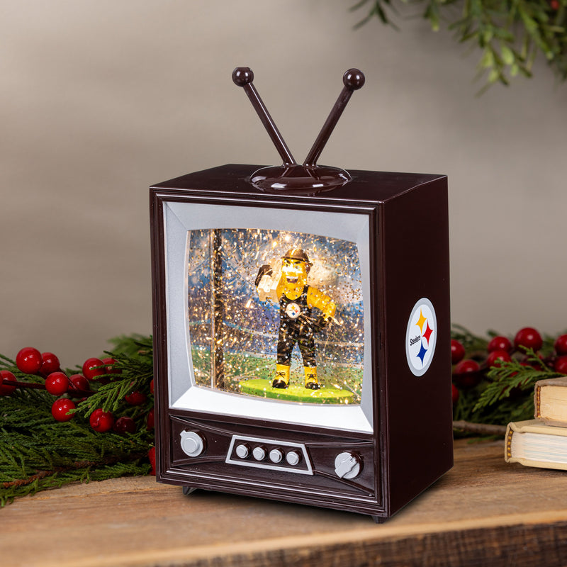 Pittsburgh Steelers Vintage TV Water Lantern
