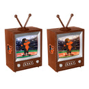 Baltimore Orioles Vintage TV Water Lantern