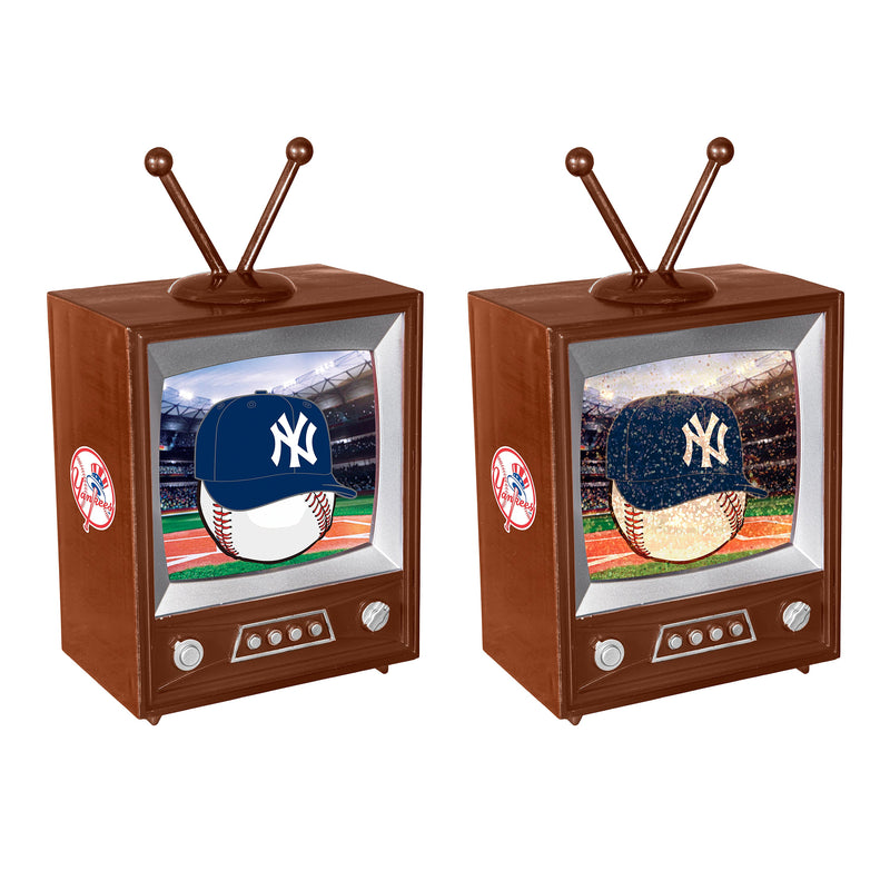 New York Yankees Vintage TV Water Lantern