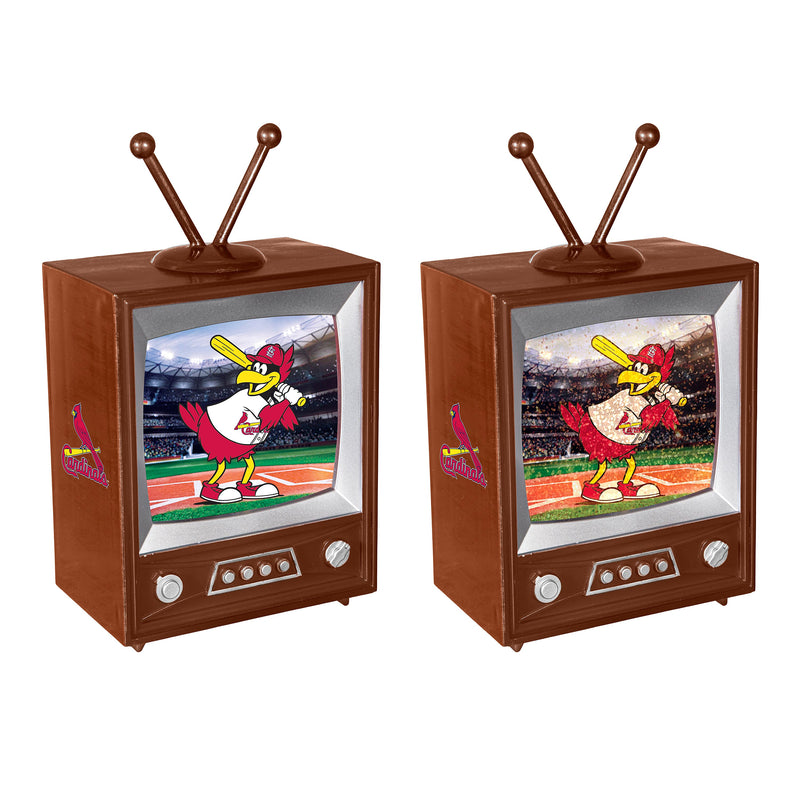St Louis Cardinals Vintage TV Water Lantern