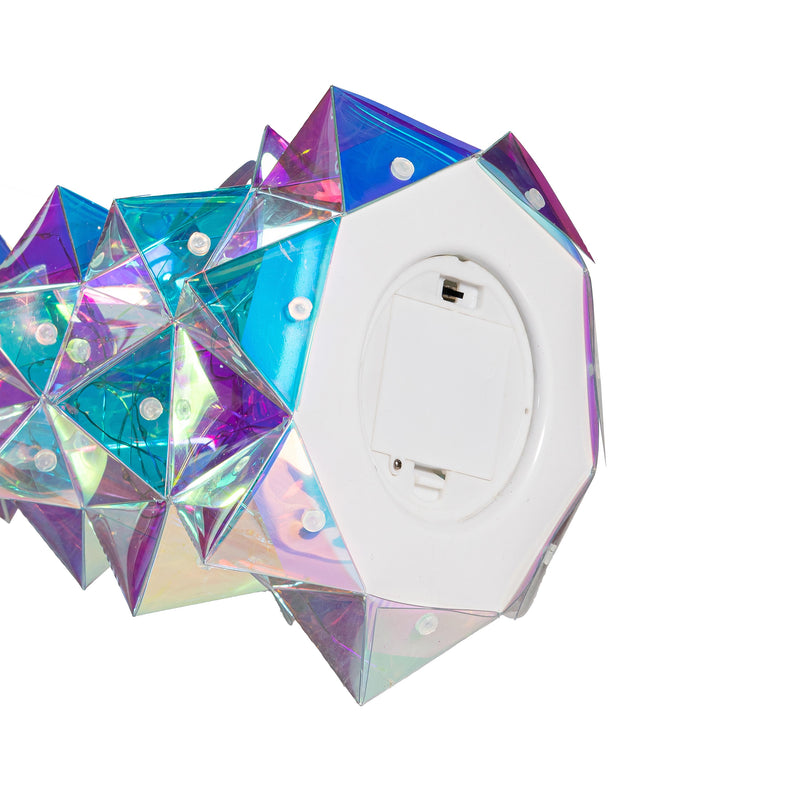 Season to Sparkle LED Table Decor Plastic Tree Iridescent, 15"H