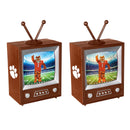 Clemson University Vintage TV Water Lantern