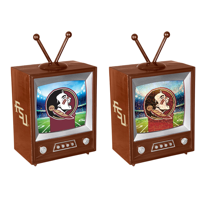 Florida State University Vintage TV Water Lantern