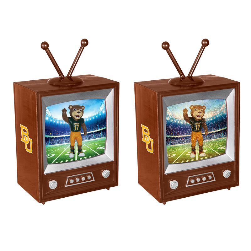 Baylor University Vintage TV Water Lantern