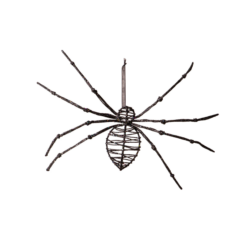 Metal Standing Spider Tabletop Decor Set,8tam458
