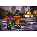 Witch Tabletop Decoration with Dangling Legs, 2 Assorted