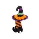 Witch Tabletop Decoration with Dangling Legs, 2 Assorted
