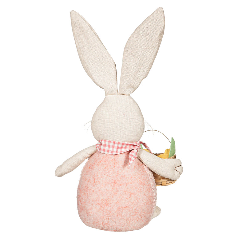 Bunny Blooms Table Decor Fabric Bunny, Asst of 2